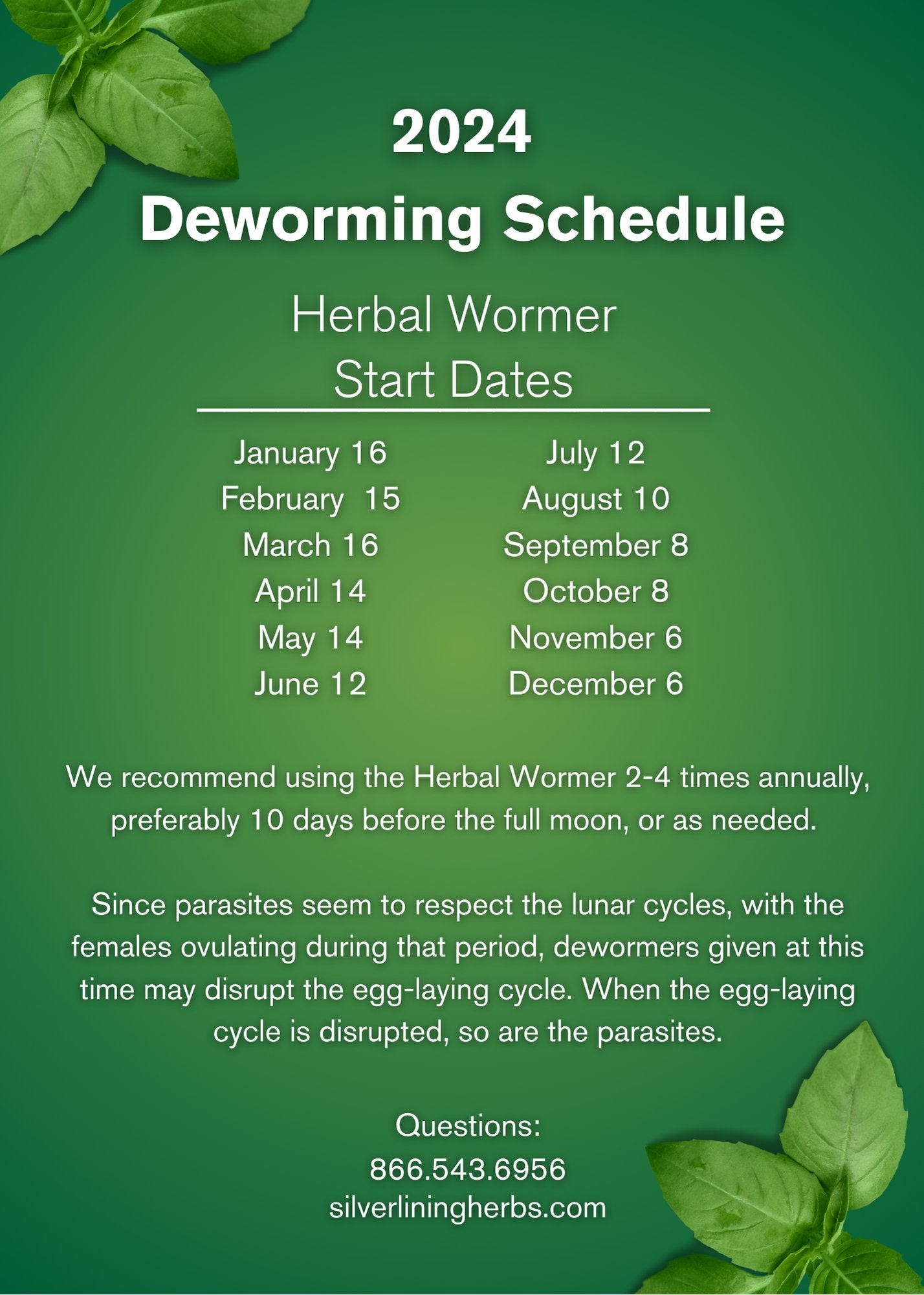 Deworming Schedule for Horses and Dogs 2024 Silver Lining Herbs Deworming Schedule for Horses and Dogs 2024 Silver Lining Herbs
