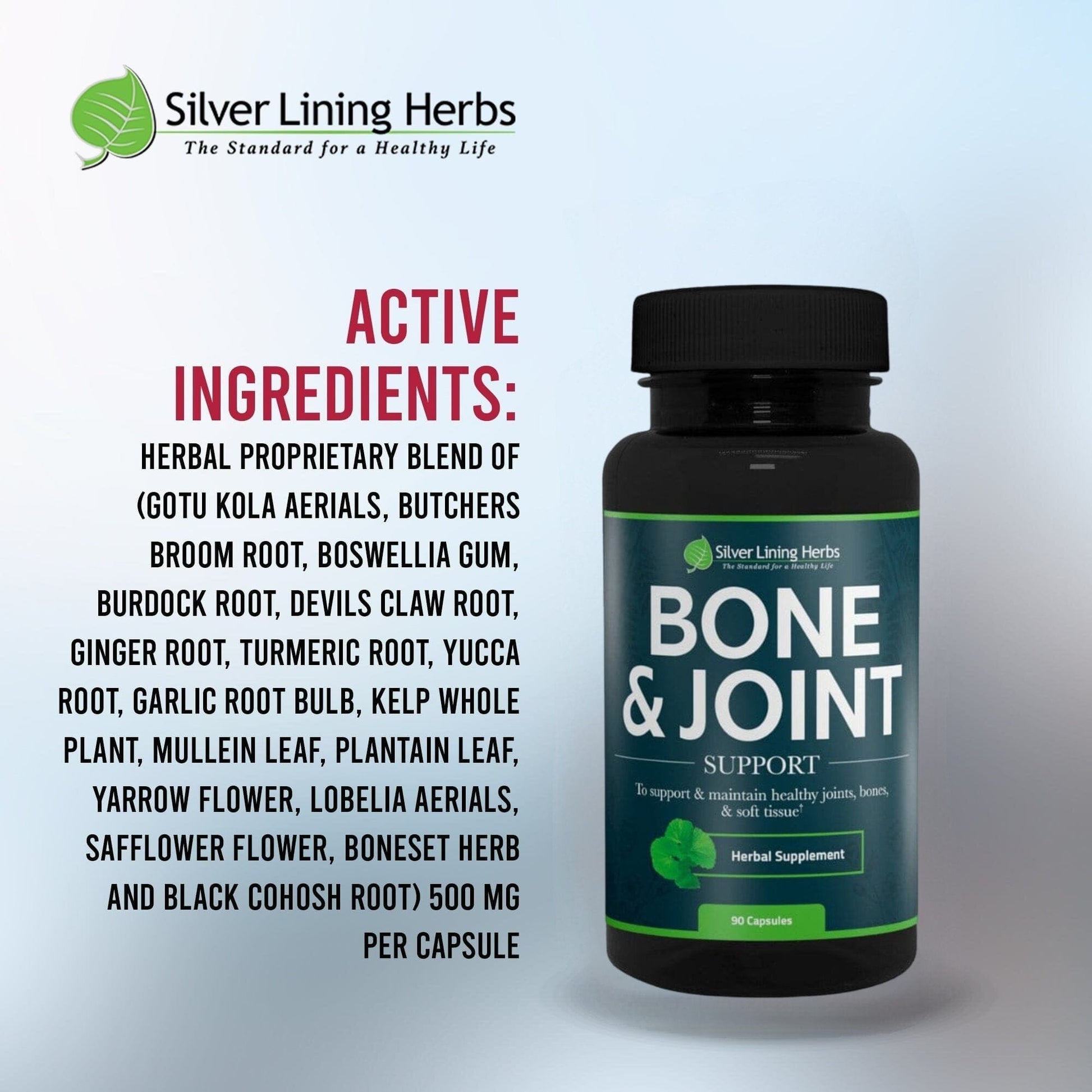 Herbal Bone & Joint Support - Silver Lining Herbs
