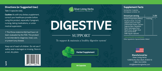 Herbal Digestive Support - Silver Lining Herbs
