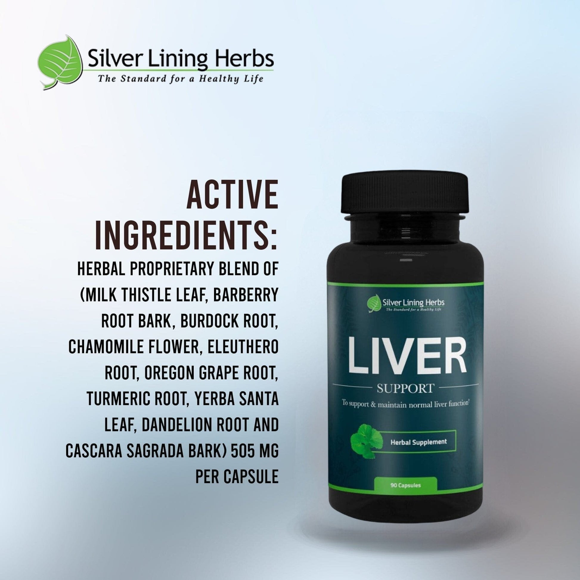 Herbal Liver Support - Silver Lining Herbs