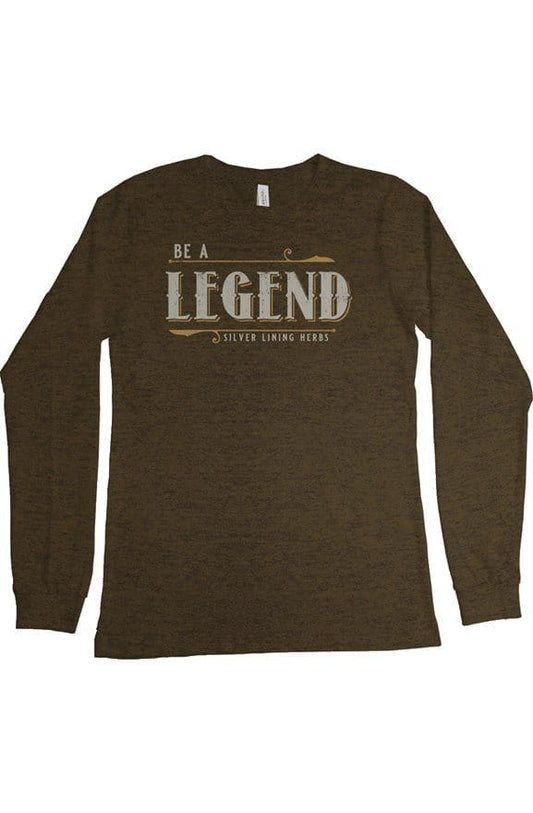 Be A Legend Long Sleeve T Shirt - Silver Lining Herbs