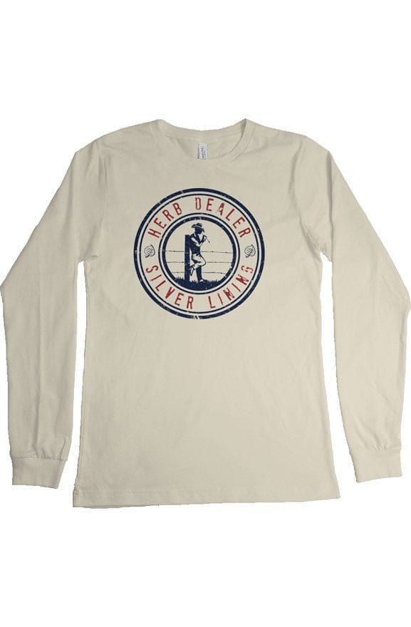 Herb Dealer Long Sleeve T Shirt - Silver Lining Herbs