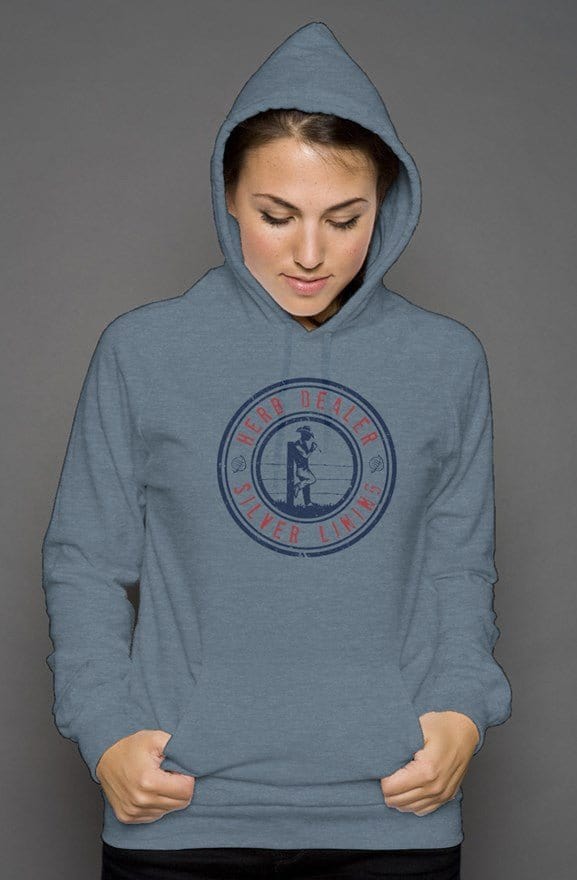 Herb Dealer Pullover Hoody - Silver Lining Herbs