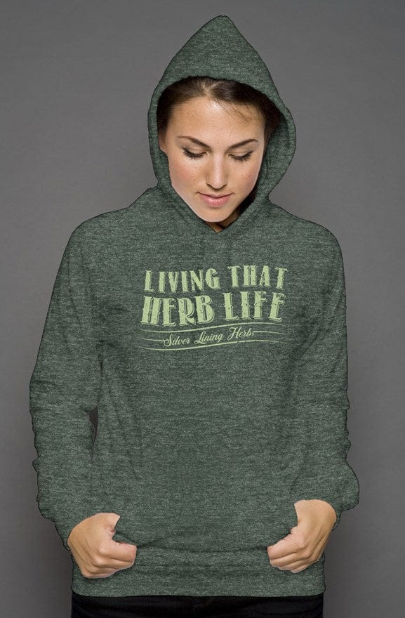 Herb Life Pullover Hoody - Silver Lining Herbs