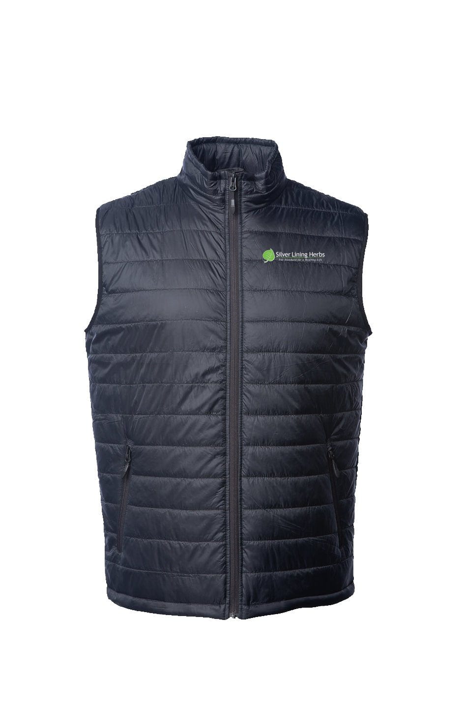 Mens Puffer Vest – Silver Lining Herbs - Main Image