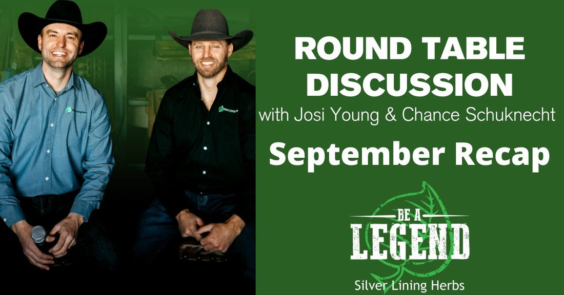 Round Table Discussion - September Recap - Silver Lining Herbs