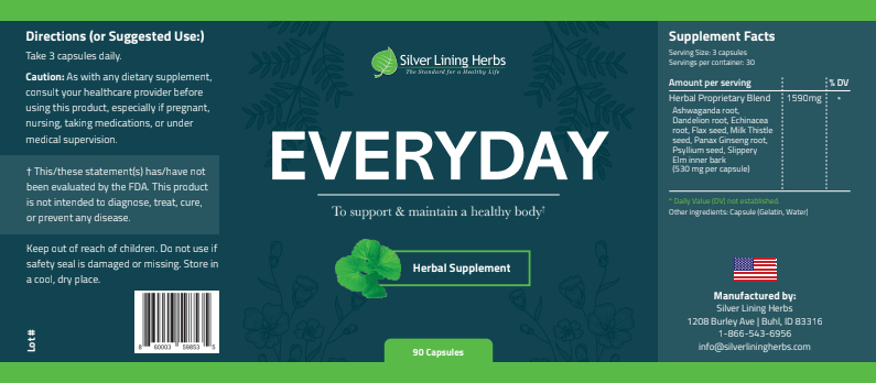 Everyday Herbs - Silver Lining Herbs