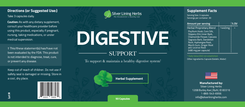 Herbal Digestive Support - Silver Lining Herbs