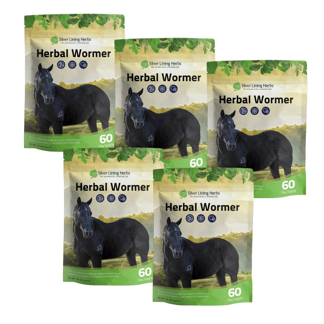 Herbal Wormer for Horses Natural Herbs SilverLining Herbs Silver