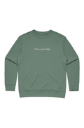 Womens Premium Crew - Silver Lining Herbs
