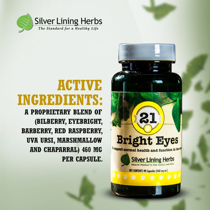 21 Bright Eyes for Dogs - Silver Lining Herbs