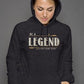 Be A Legend Pullover Hoody - Silver Lining Herbs