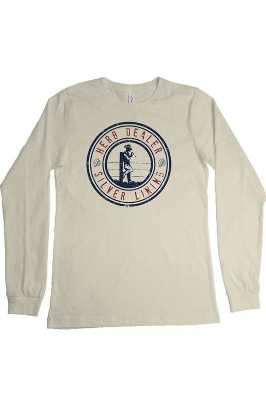 Herb Dealer Long Sleeve T Shirt - Silver Lining Herbs