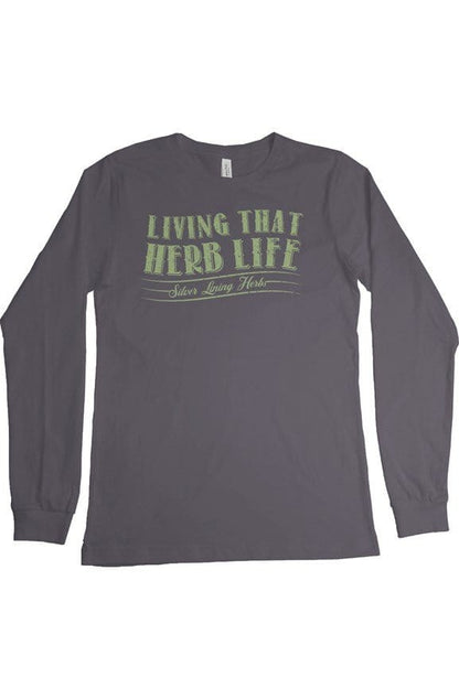 Herb Life Long Sleeve T Shirt - Silver Lining Herbs