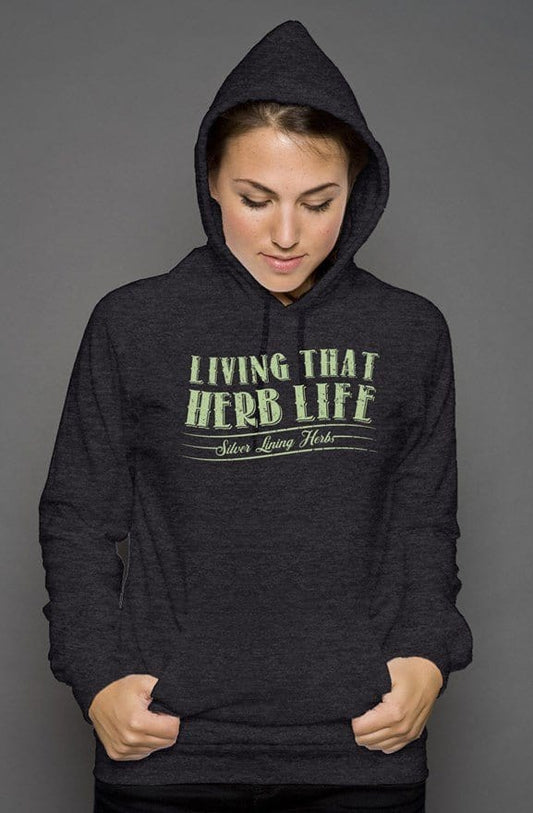 Herb Life Pullover Hoody - Silver Lining Herbs