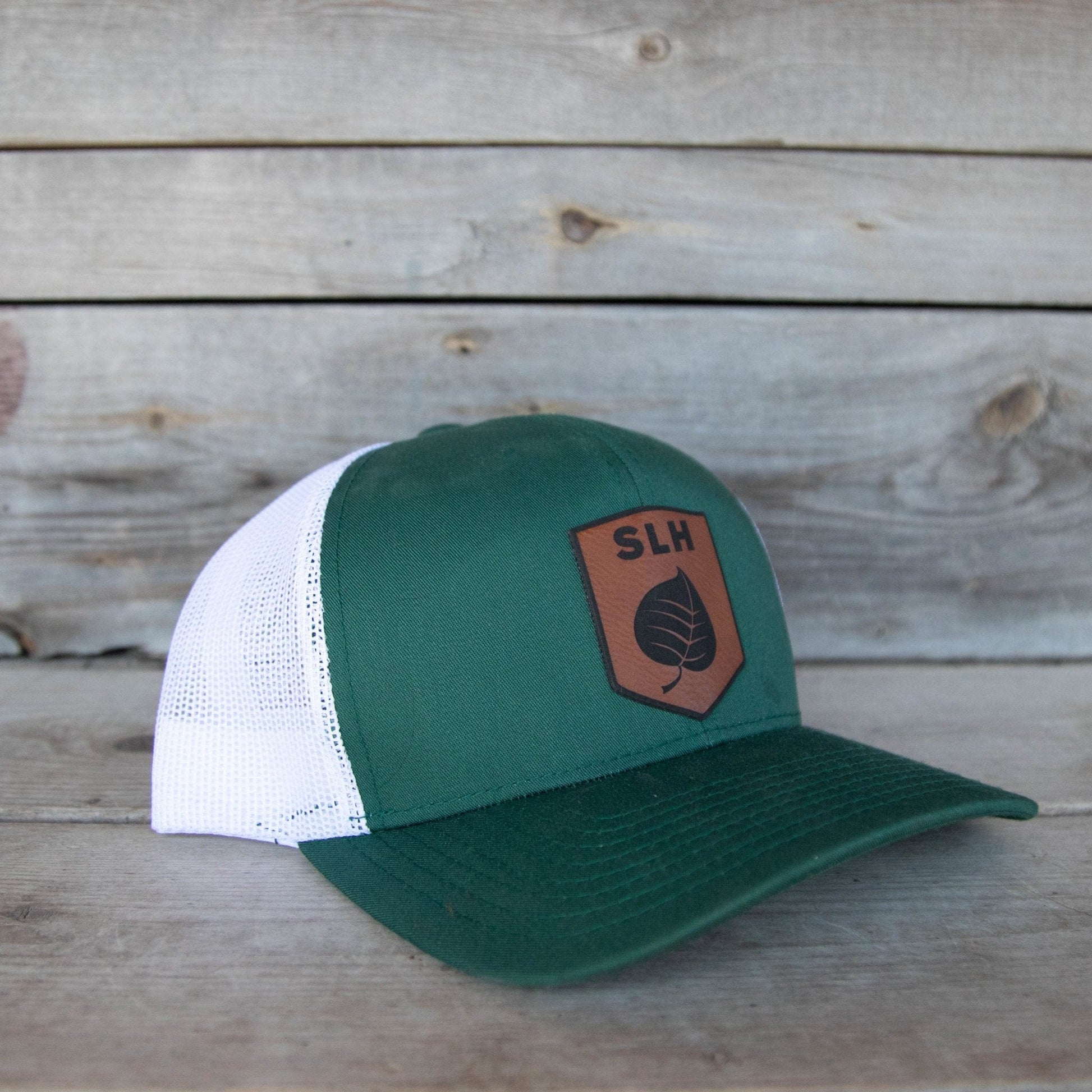 Leather Patch Hat - Silver Lining Herbs